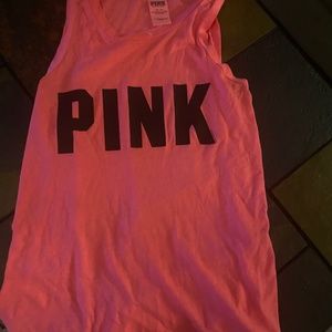 Pink tank top